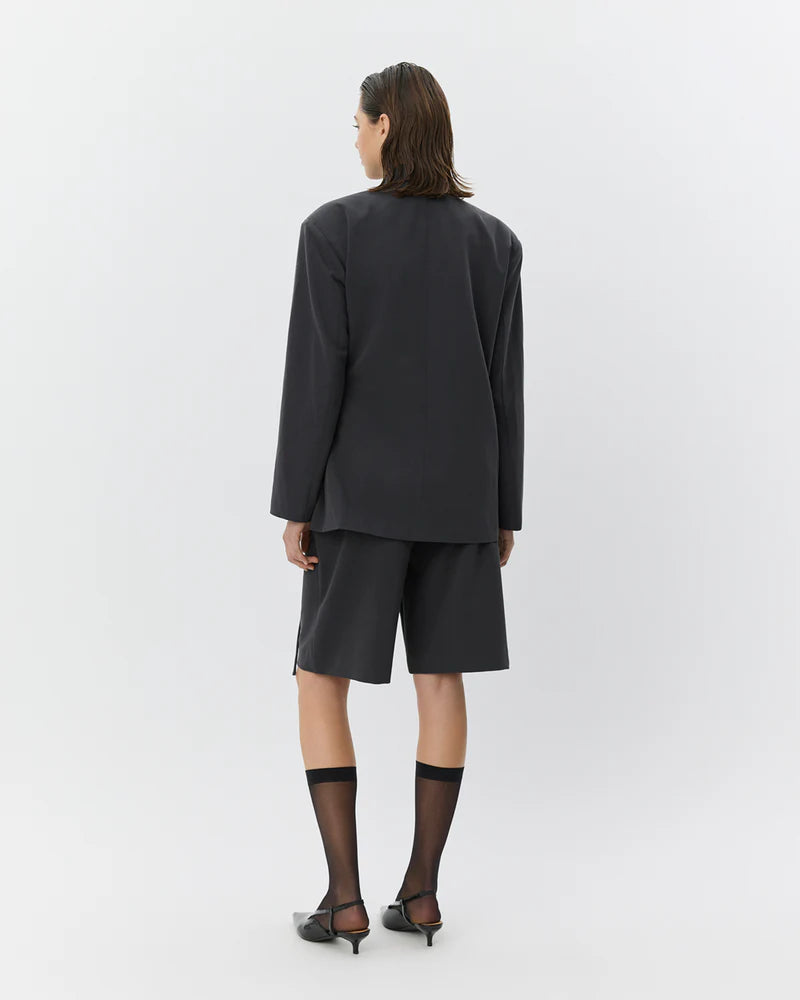 SUSSIE BLAZER, DARK GREY