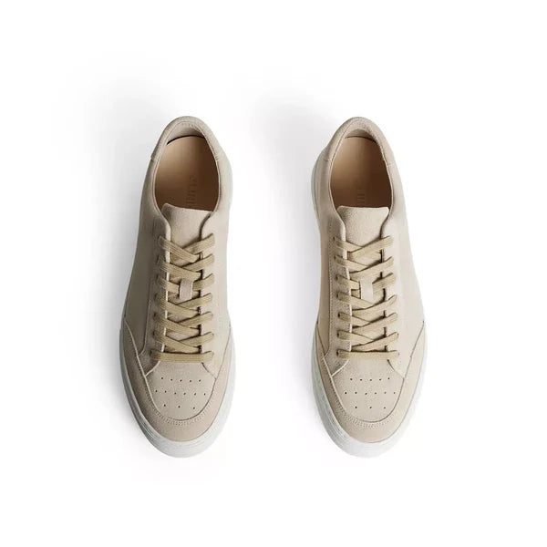 ART SIGNATURE SUEDE SNEAKERS, MOONBEAM