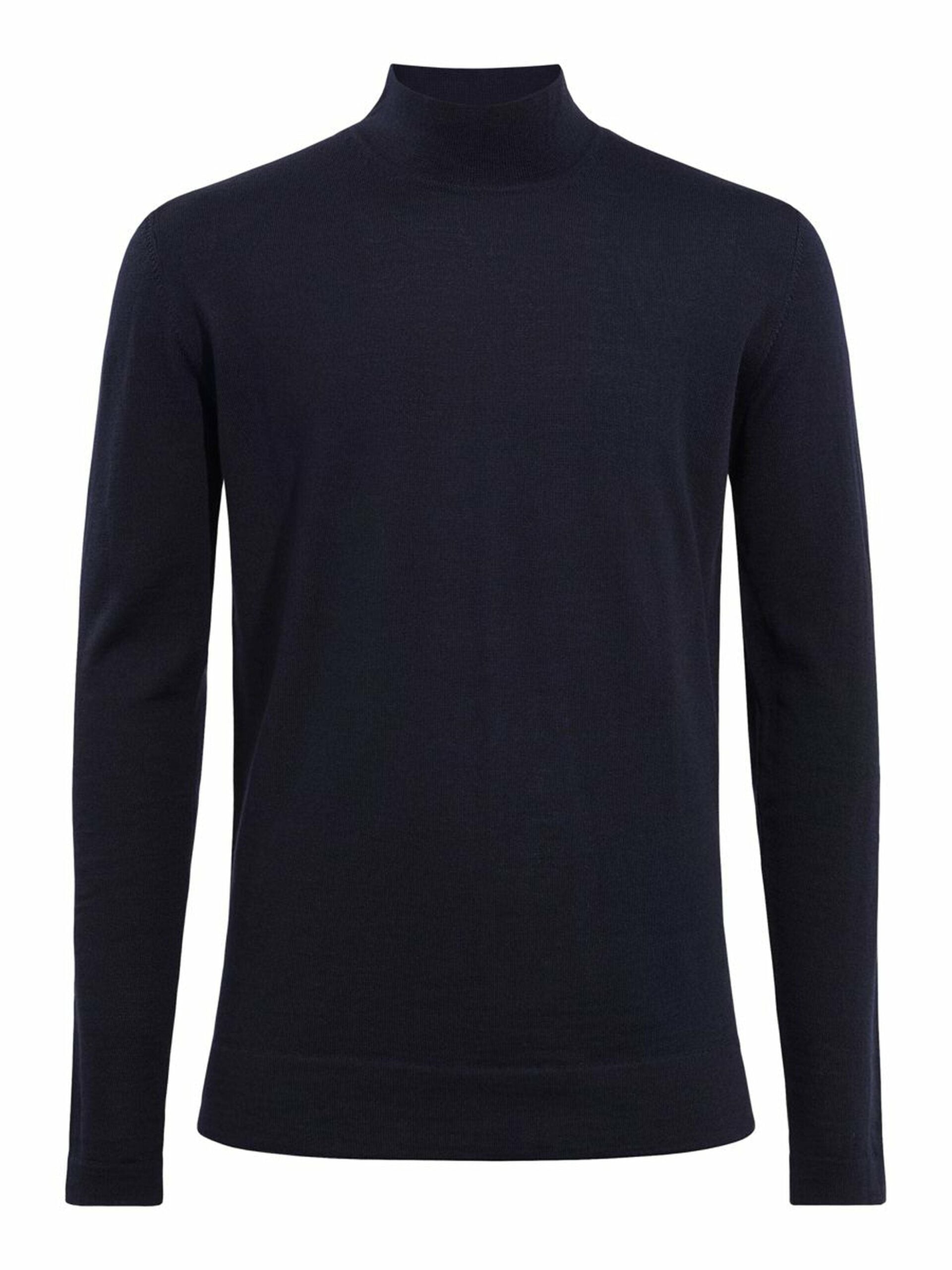Neal Silk Wool Mix Turtleneck Strik