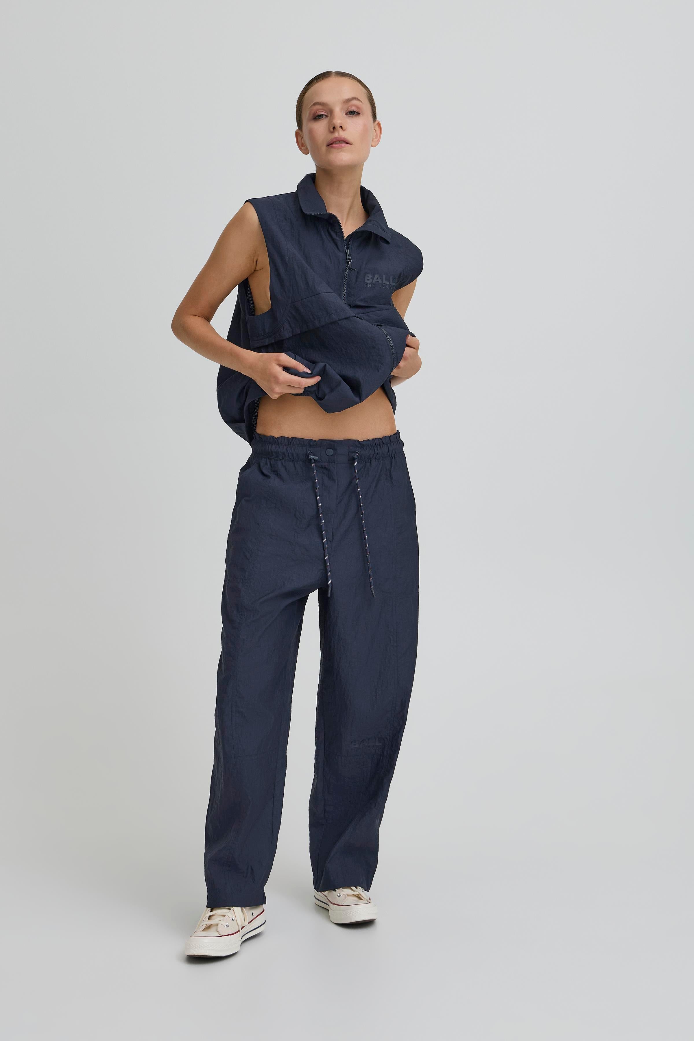 BASTELLA CURVE TROUSERS, SKY CAPTAIN