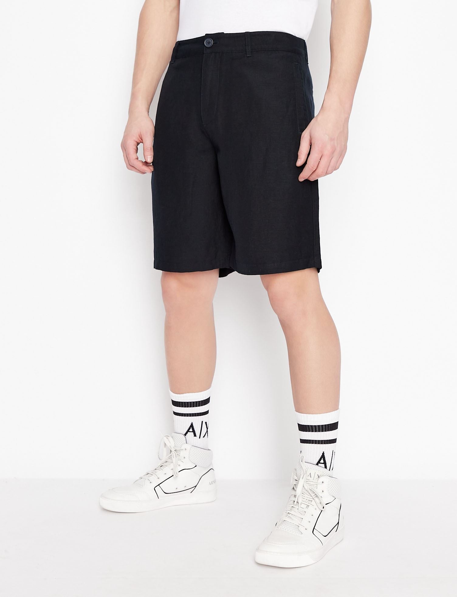 Man Woven Bermuda, Deep Navy