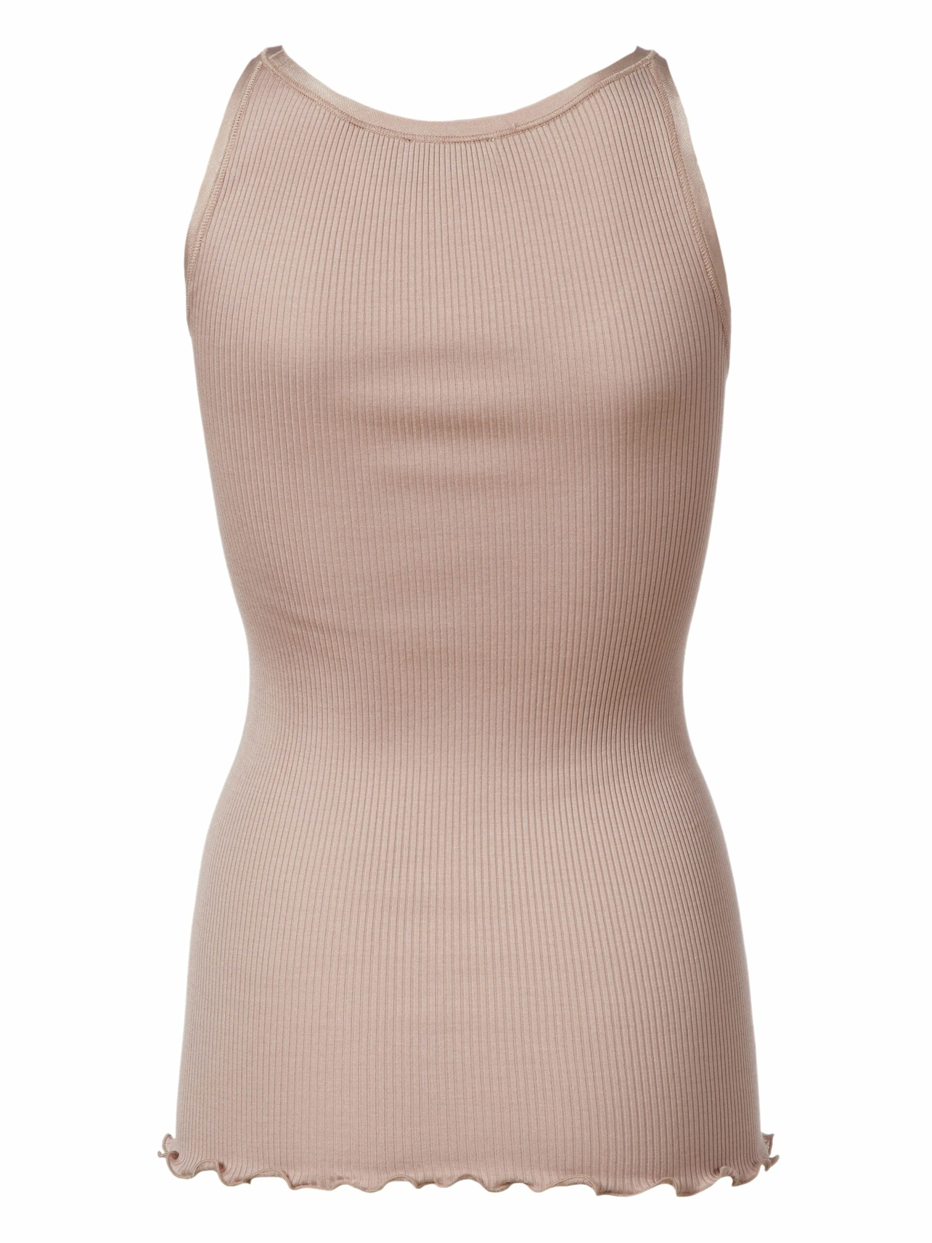 Silk Top w/elastic band (Vintage Powder)