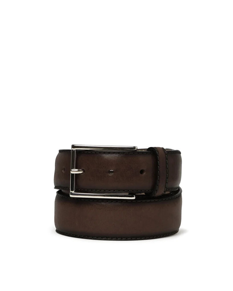 ARTHUR BELT, DARK BROWN