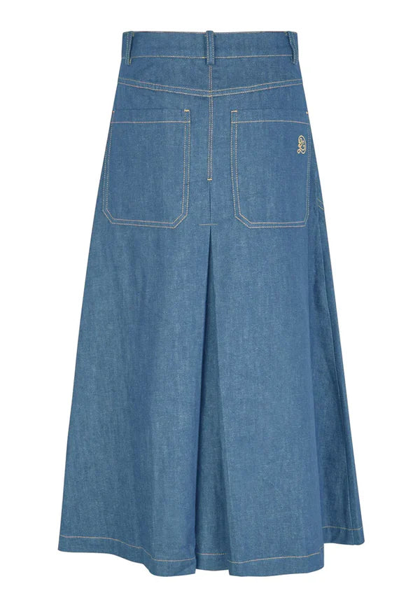 DINESSADEA SKIRT, LIGHT DENIM BLUE