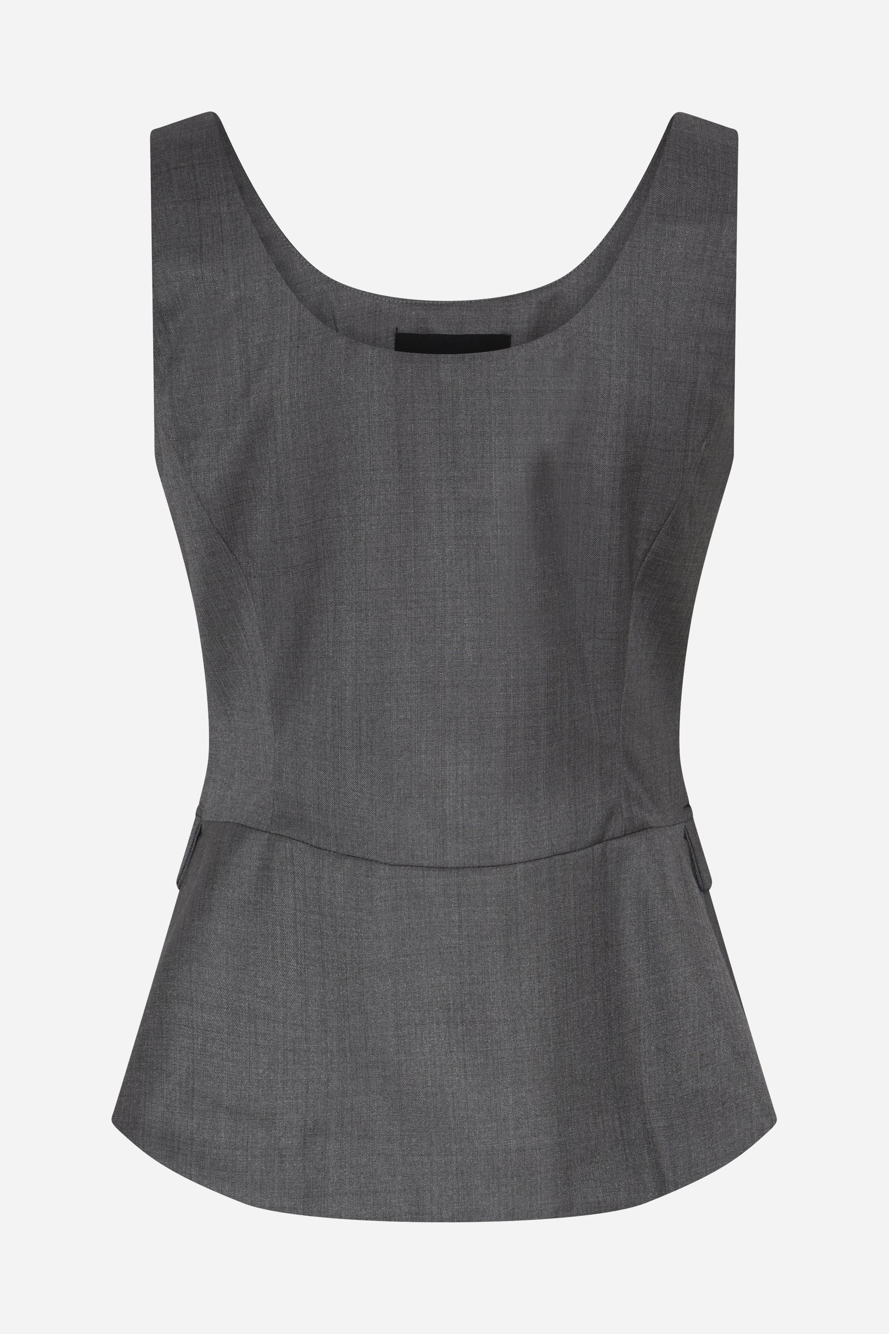 WATERLILY BEATUS VEST, GREY MELANGE