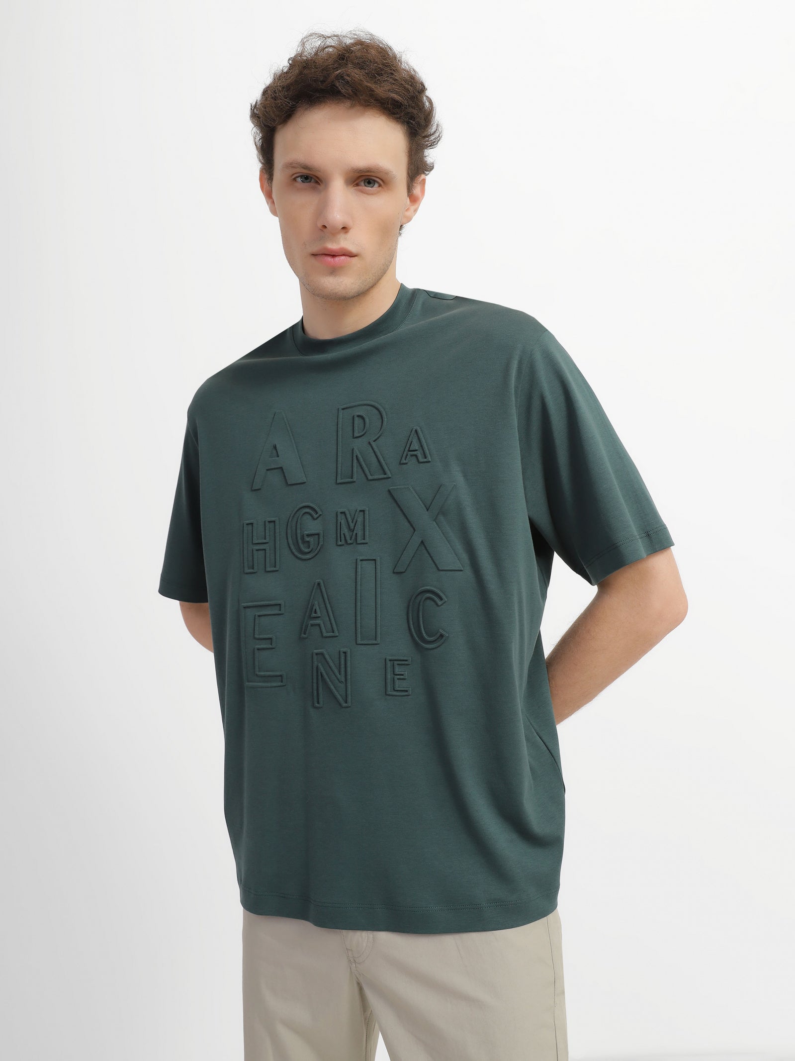 Man jersey jumper, green gables