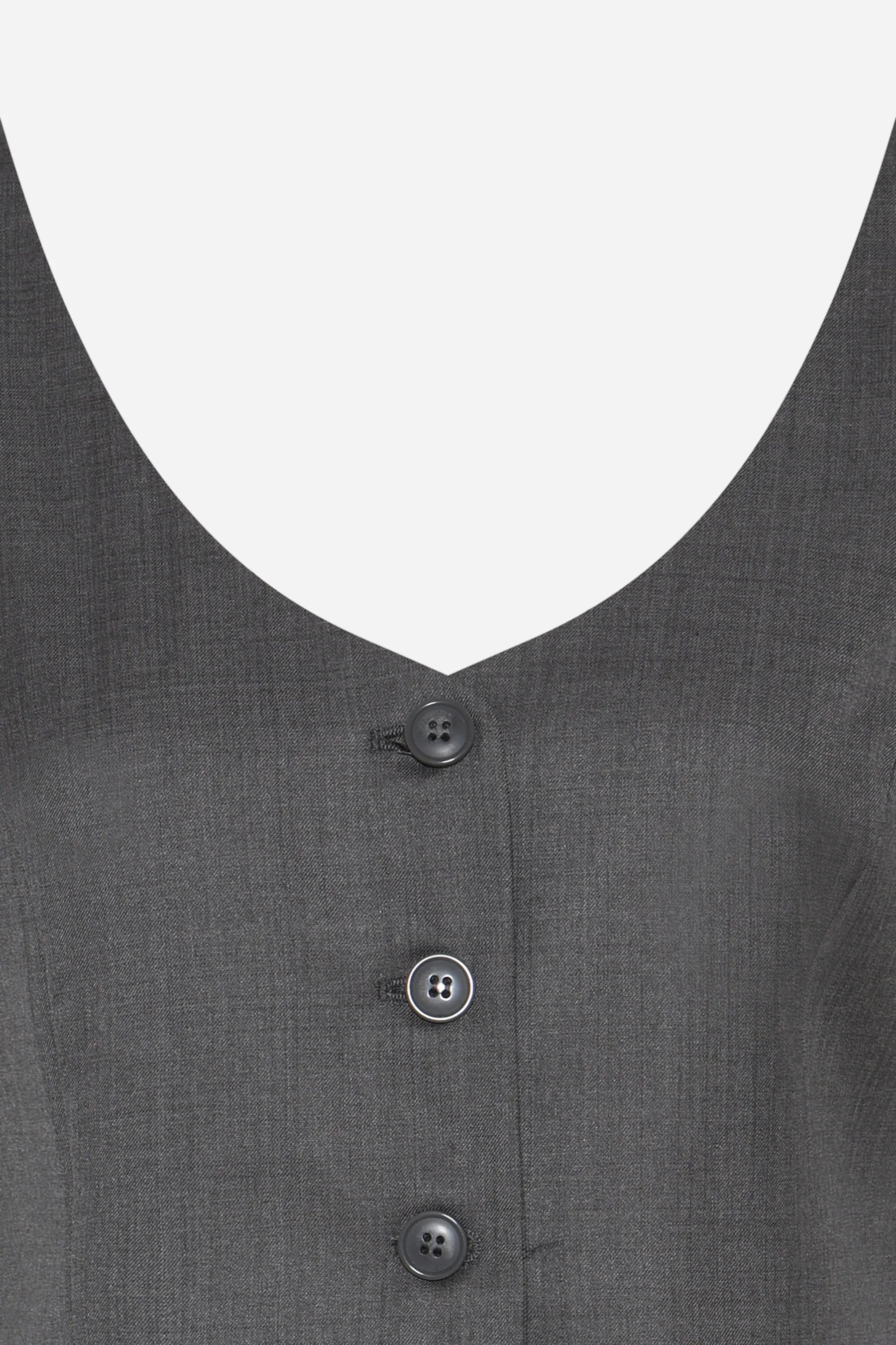 WATERLILY BEATUS VEST, GREY MELANGE