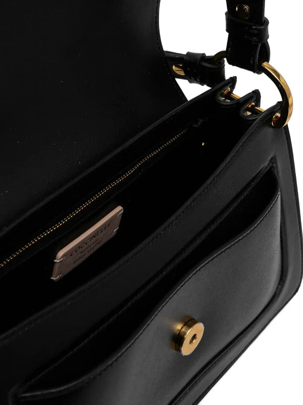 COCCINELLE C-ME CALF, NOIR