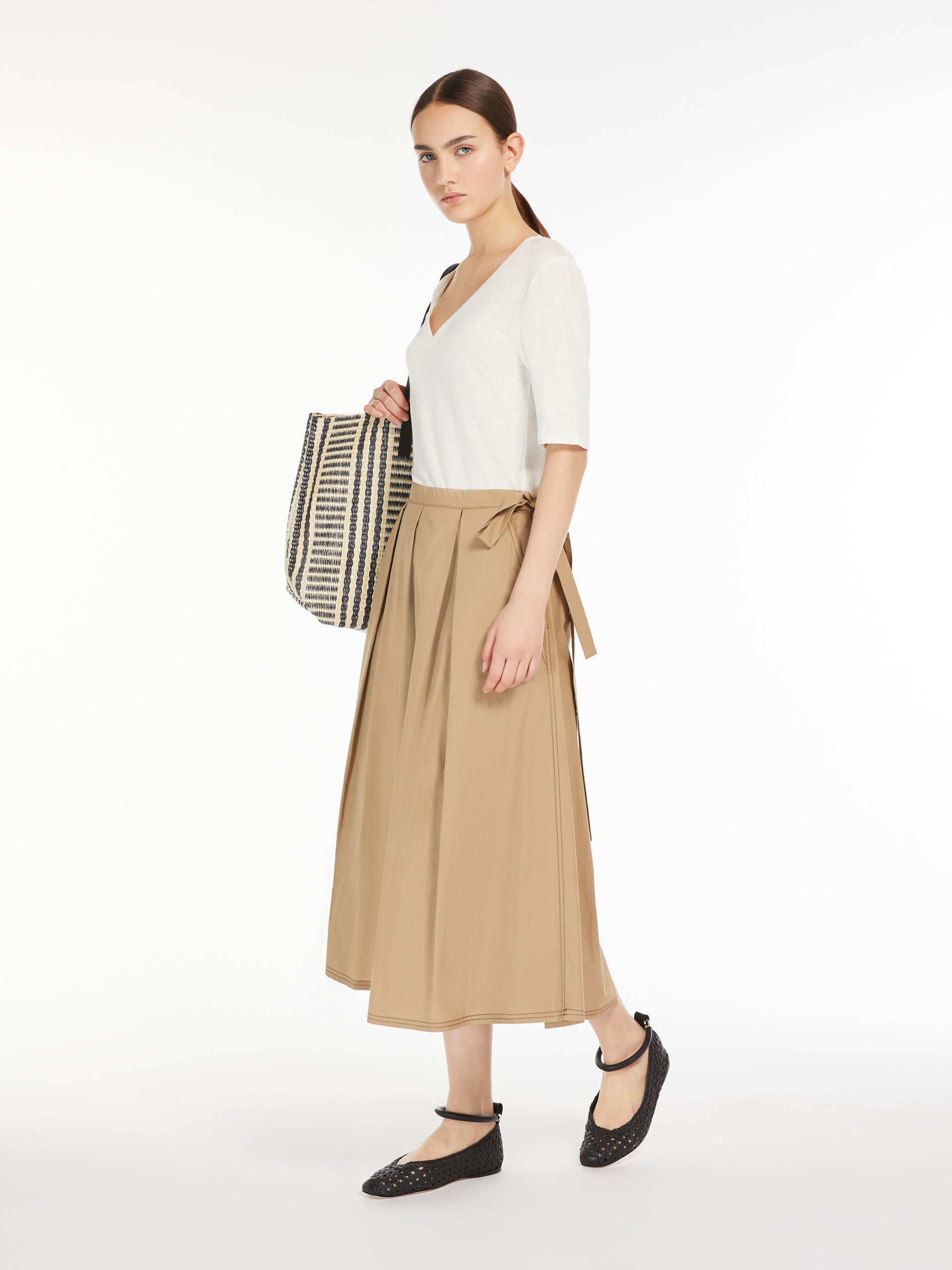 Brunate Knitted Blouse, White