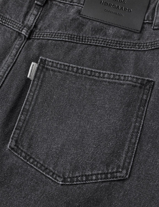 LUKE BLACK DENIM RIVA SKIRT, BLACK VINTAGE