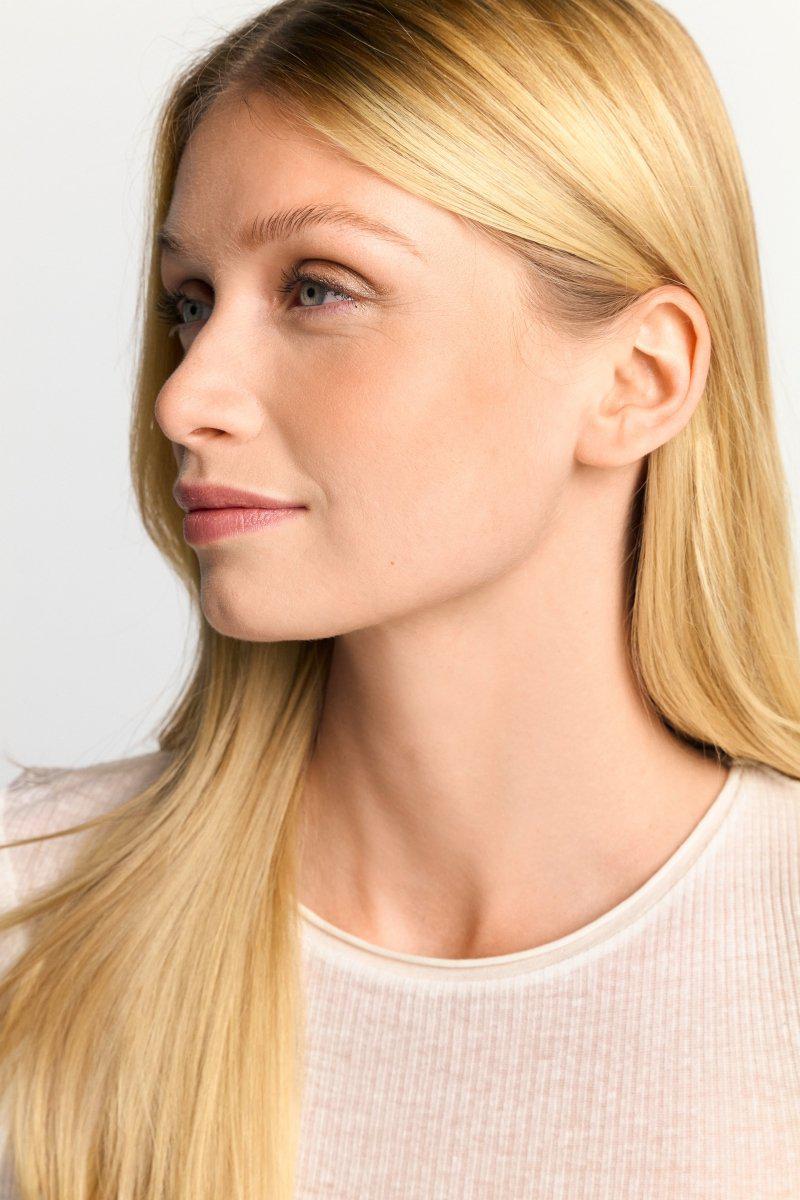 T Wool Rib Shirt, Pearl White