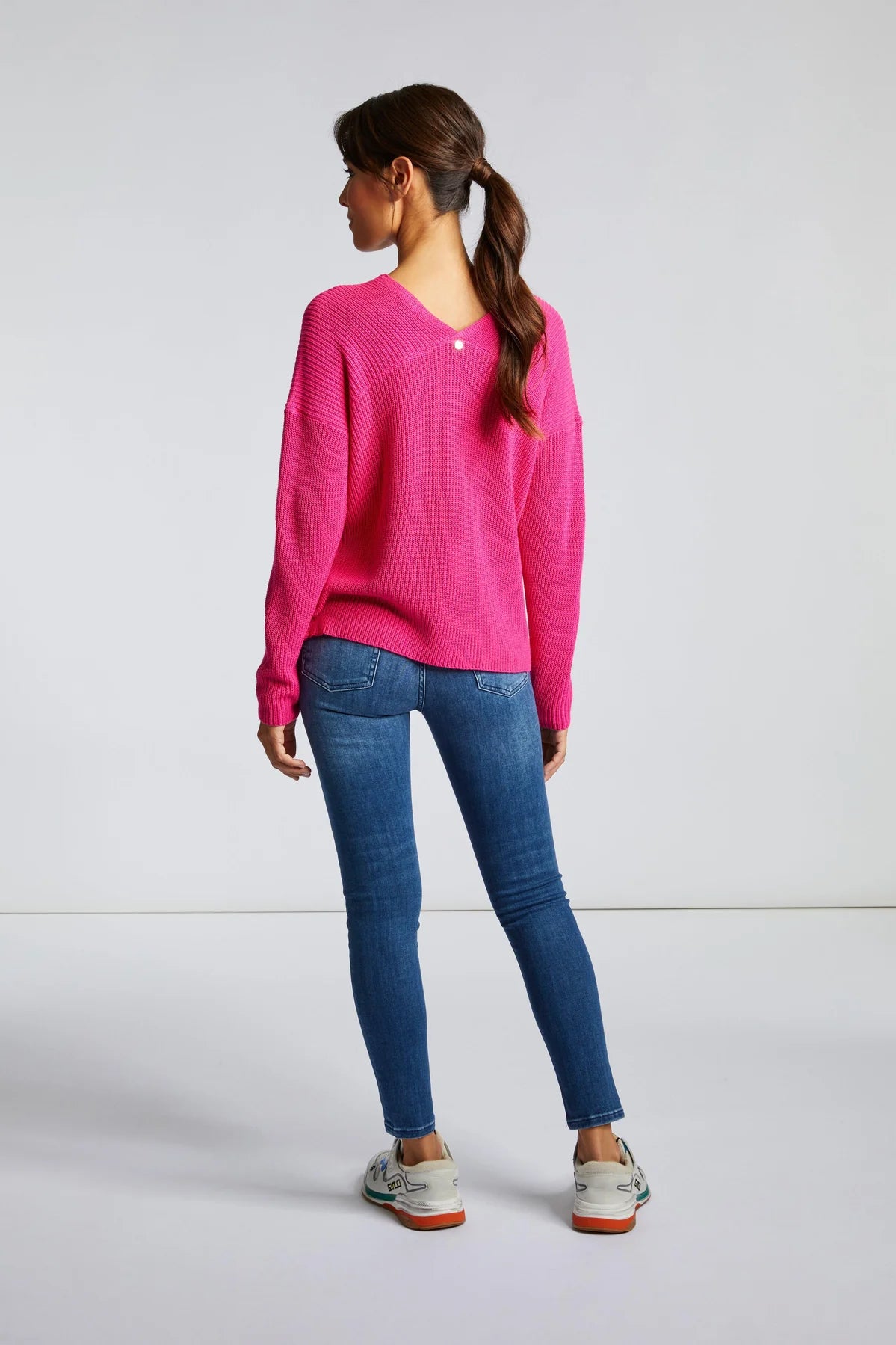 High waist jeans, denim blue