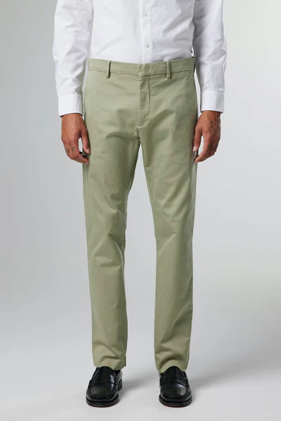THEO 1420 CHINOS, OIL GREEN