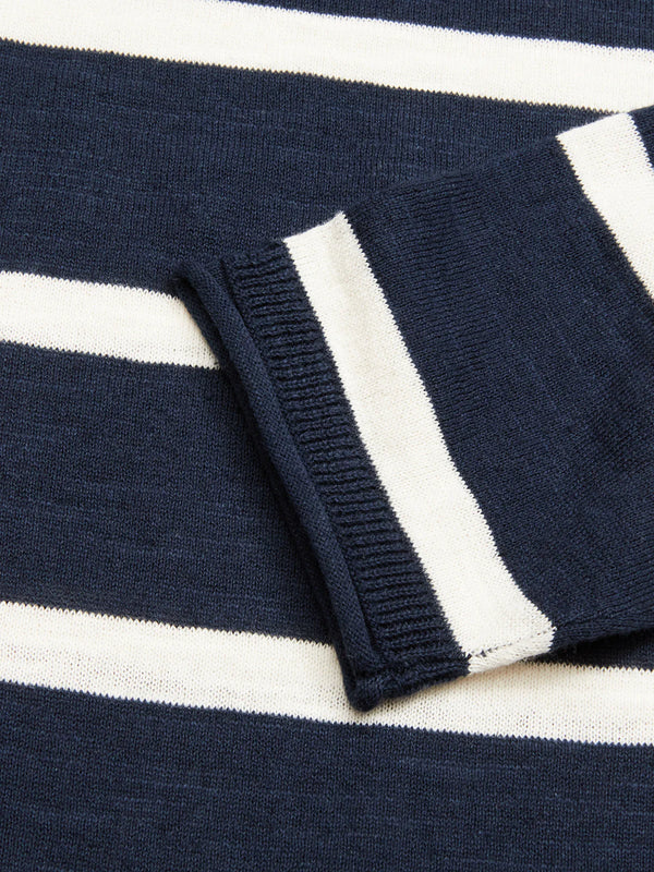 MONTE STRIPE KNIT, NAVY