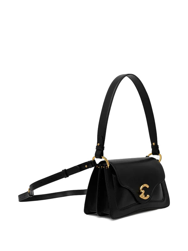 COCCINELLE C-ME CALF, NOIR