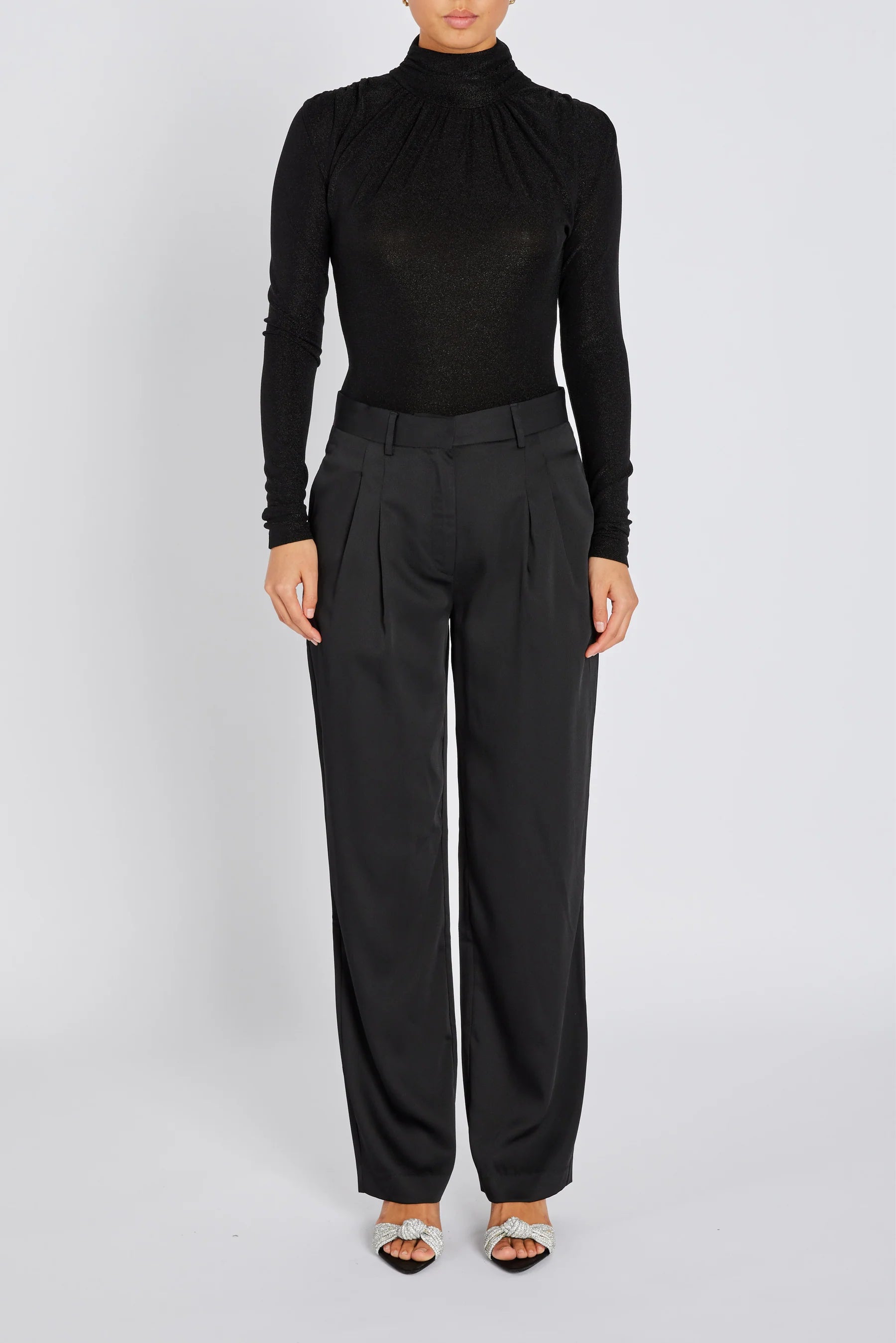 CEDARS IVALA PANTS, BLACK