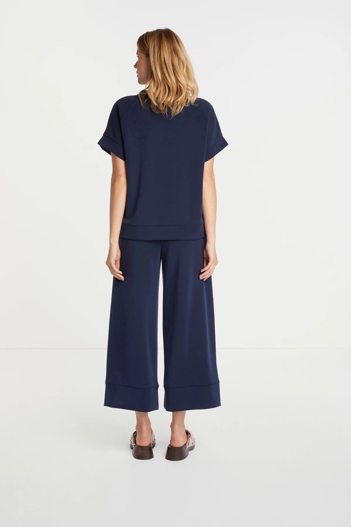 Tencel Peached Shirt, Midnight Blue