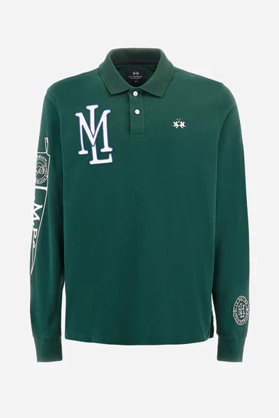 MAN POLO SEMI JERSEY CARBONIS, PINE GROVE