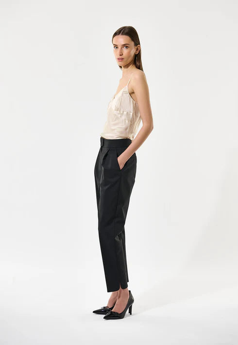 CAMETTI PANTS, BLACK
