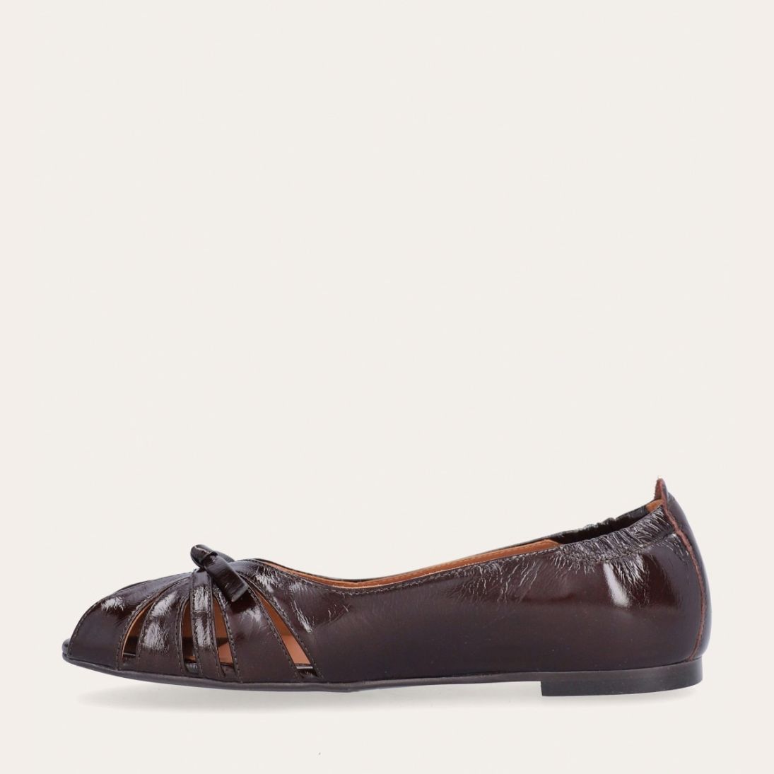 MOGANO NAPLACK BALLERINA, BURGUNDY