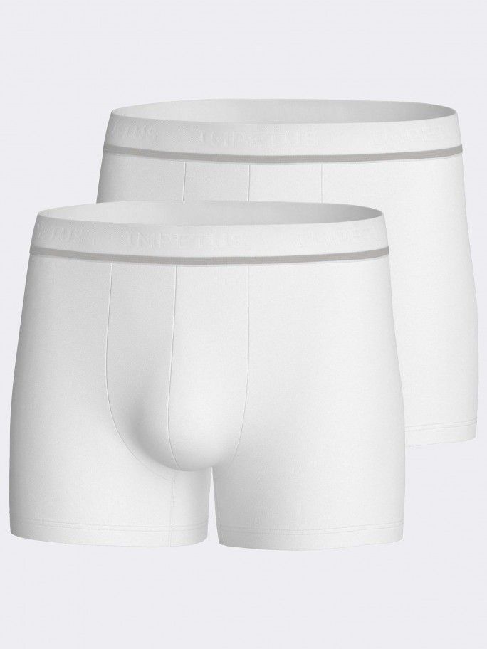 2-pack Boxer, White