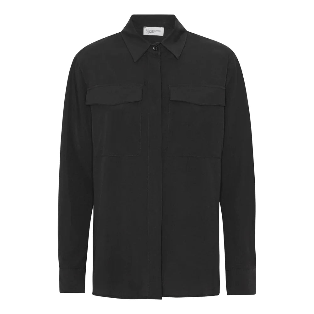 FILIPPA SHIRT, BLACK