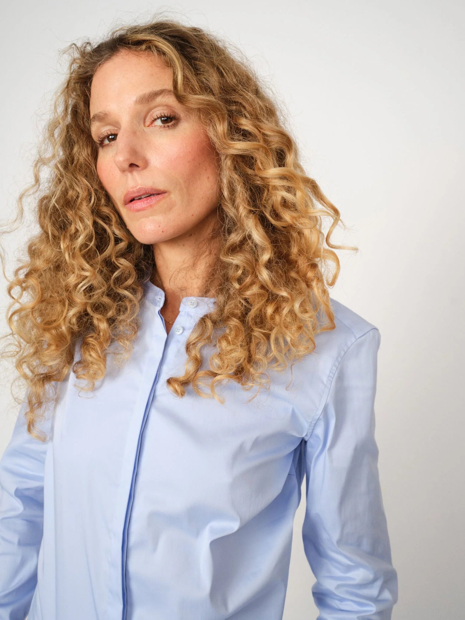 MATTIE SHIRT, LIGHT BLUE