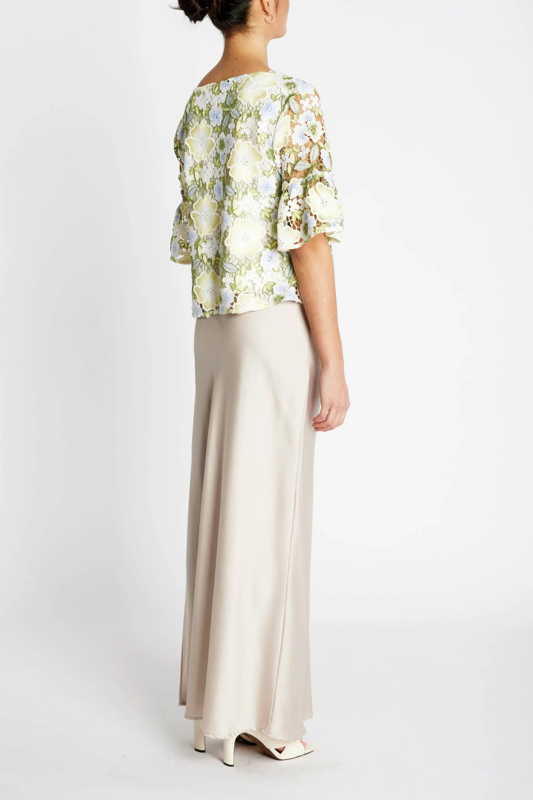 YvonneBBCarlis Blouse, Multi Flower