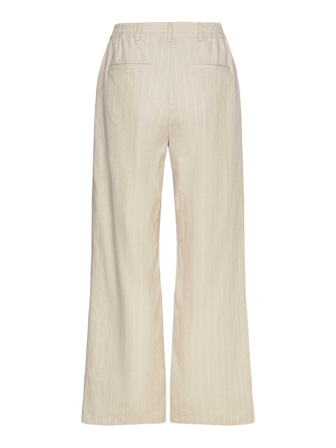 LEENA MW STRAIGHT TROUSERS, SUMMER PIN STRIPE