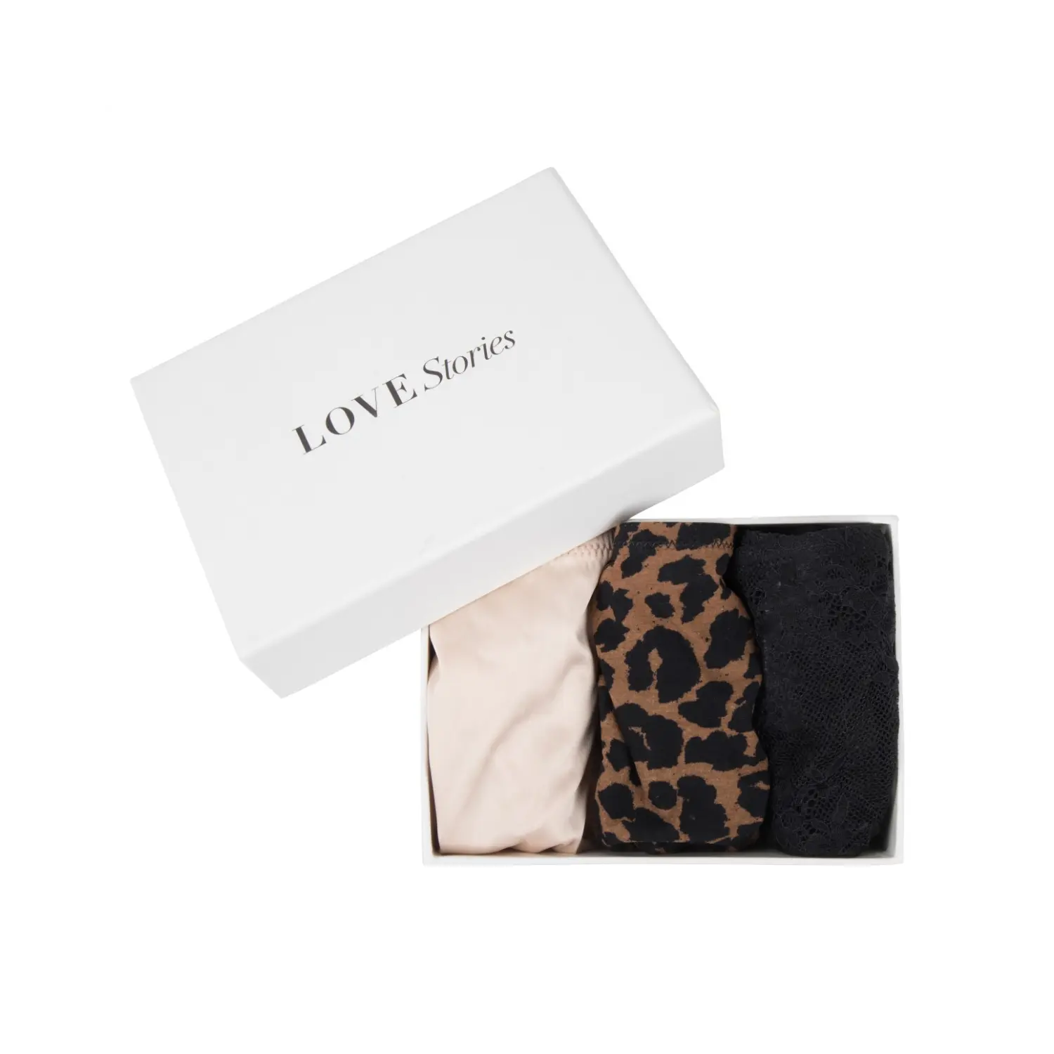 Three-pack brief string, multi