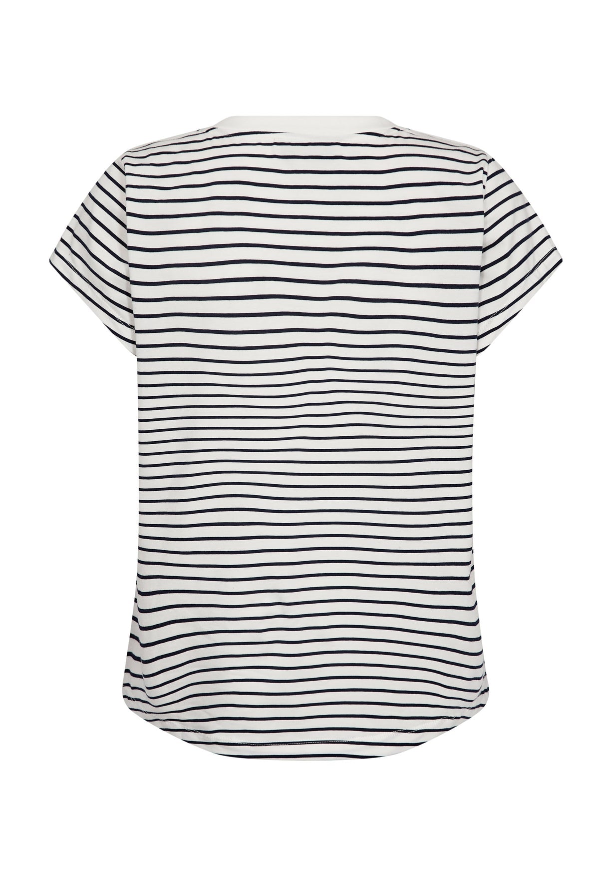 KALA V-SS STRIPE TEE, SALUTE NAVY