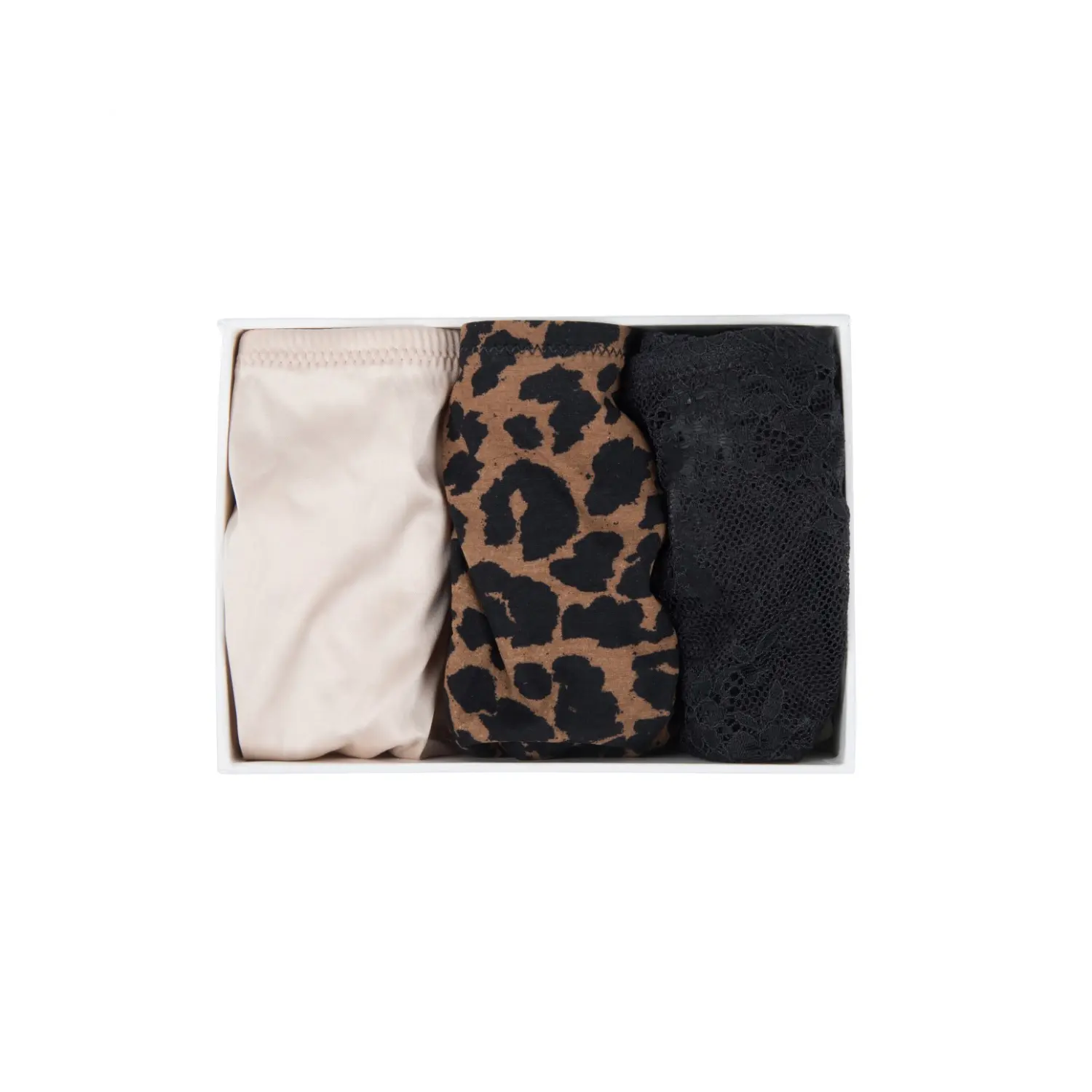 Three-pack brief string, multi