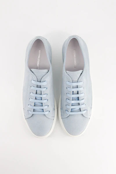EDITION 3 SNEAKERS SOFT SUEDE, CIEL
