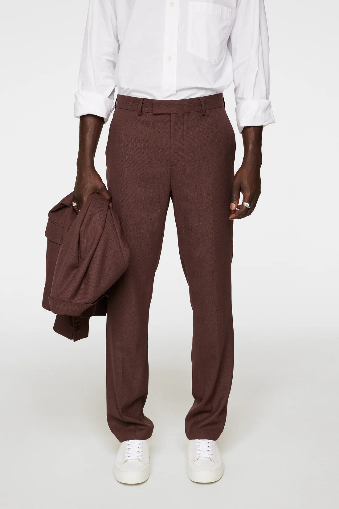 Lois Active Hopsack Pants, Bitter Chocolate