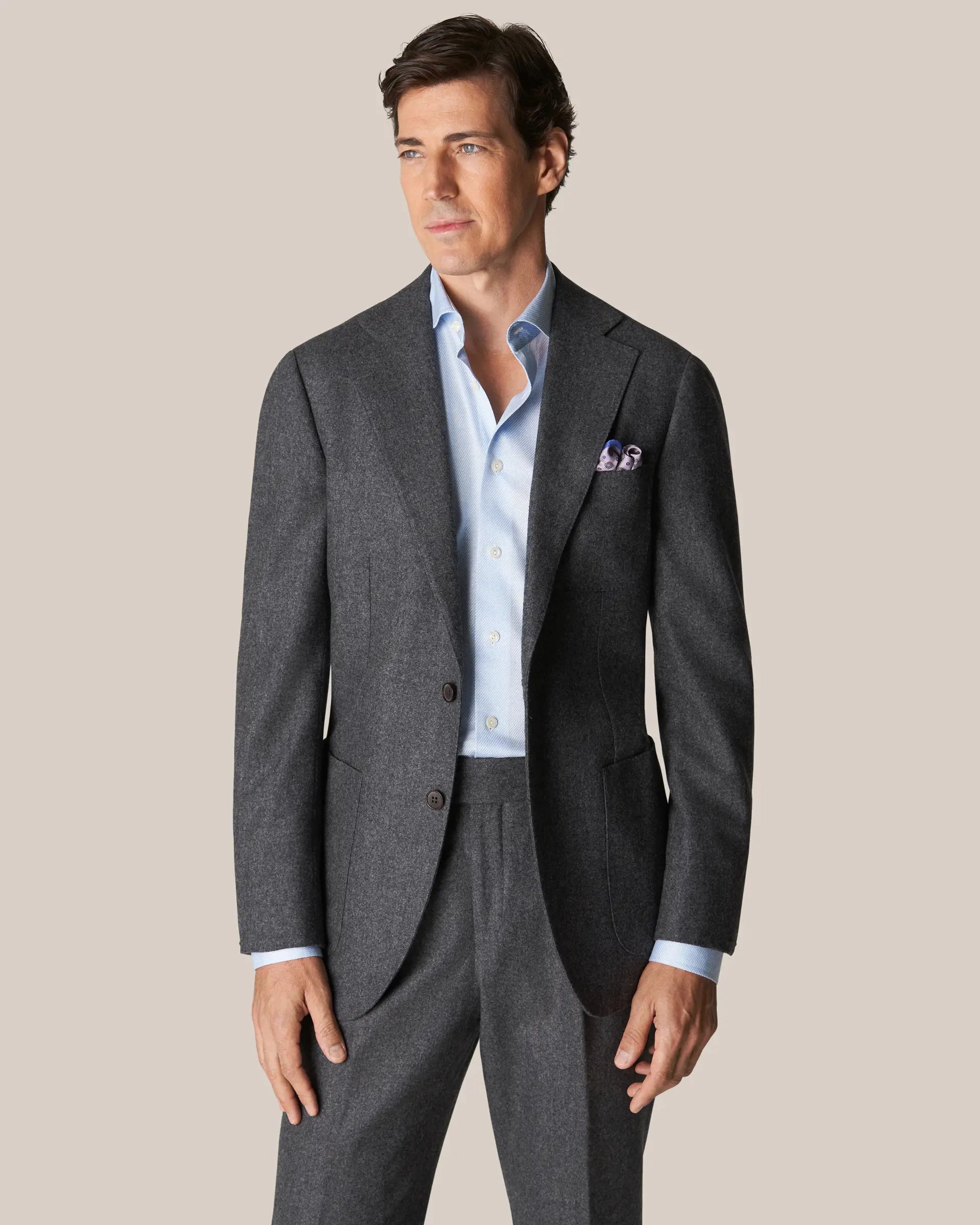 Casual Business, Light Blue, Slim