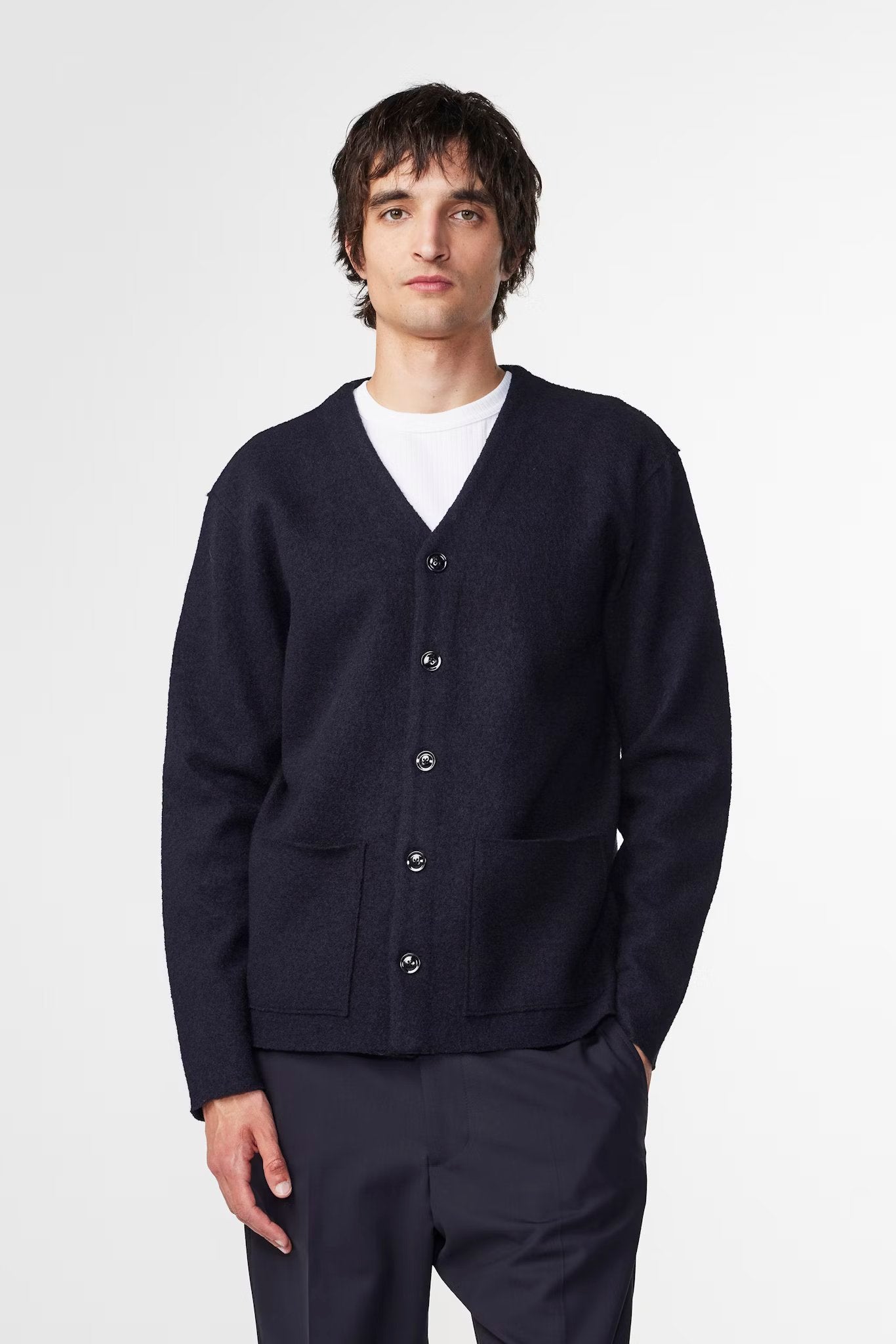 Jonas Cardigan 6398, Navy Blue