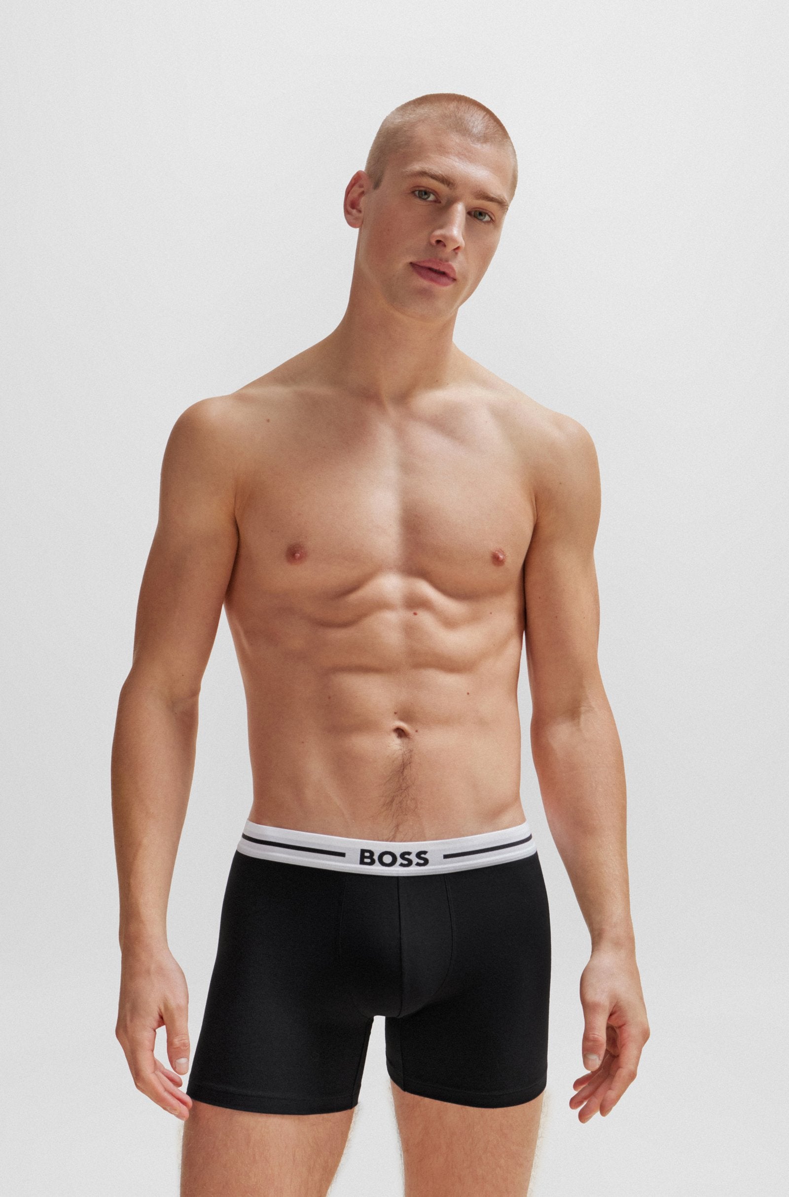 BoxerBr 3P Bold, Black/Army/White