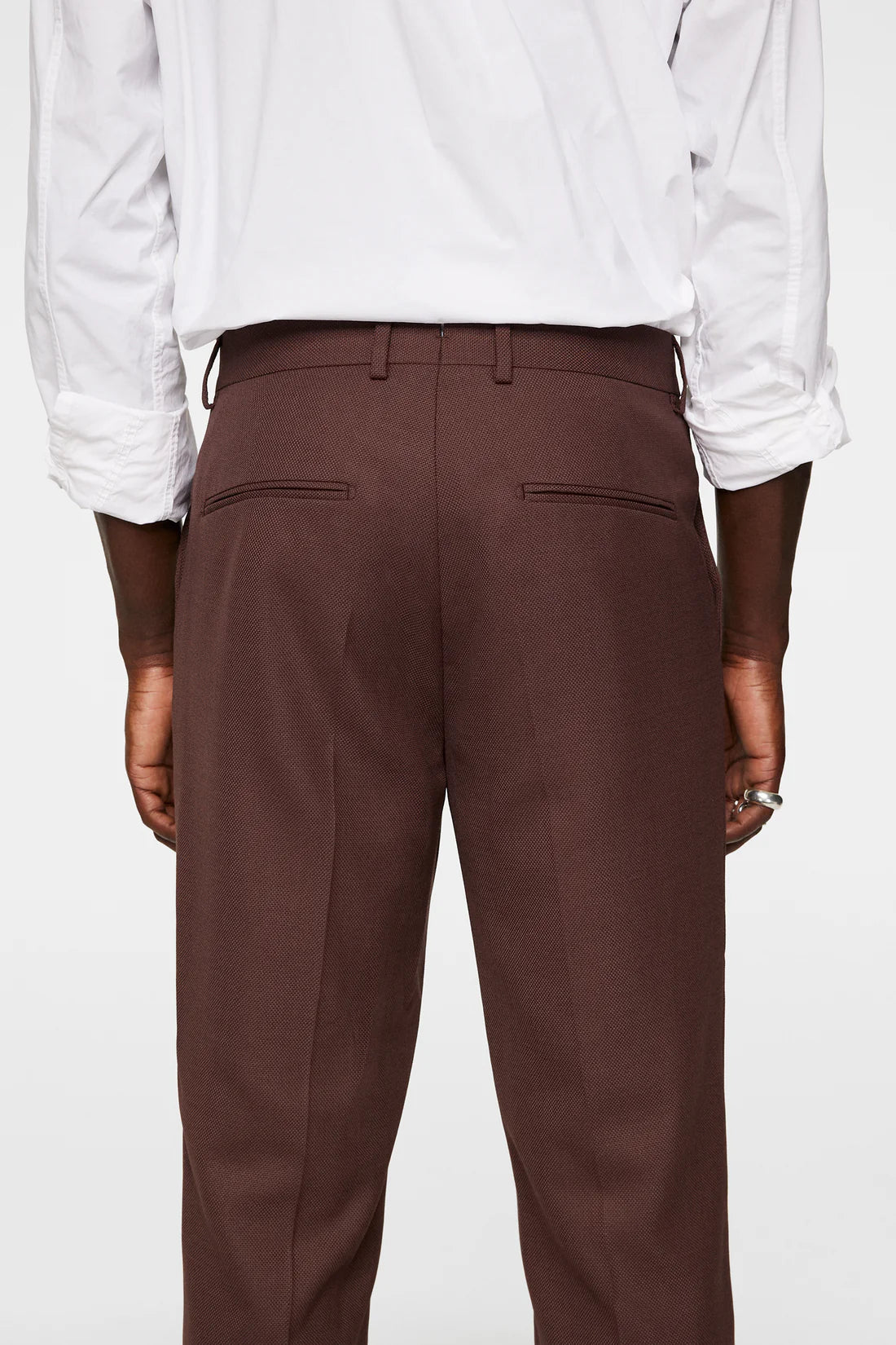 Lois Active Hopsack Pants, Bitter Chocolate