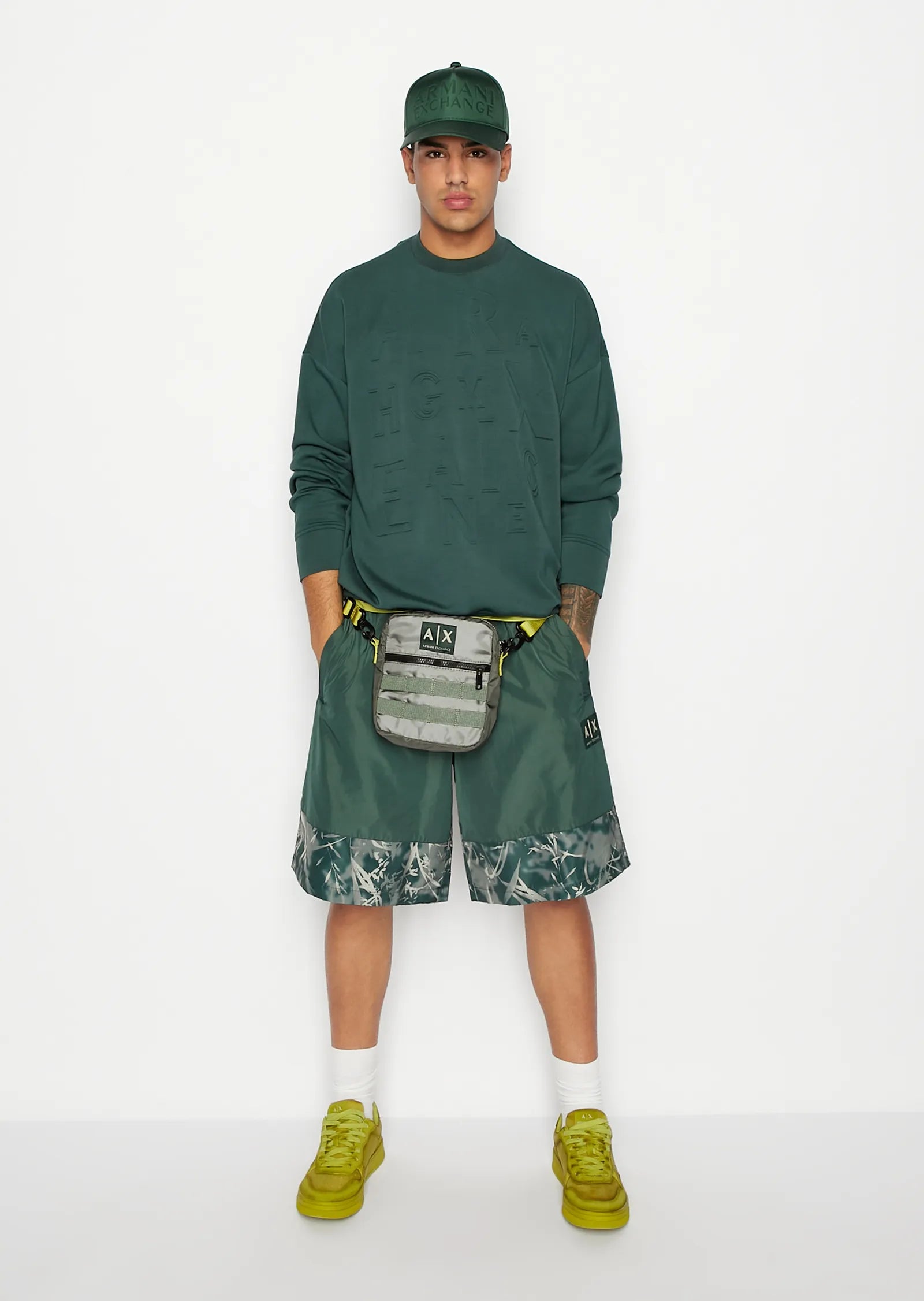 Man jersey sweatshirt, green gables