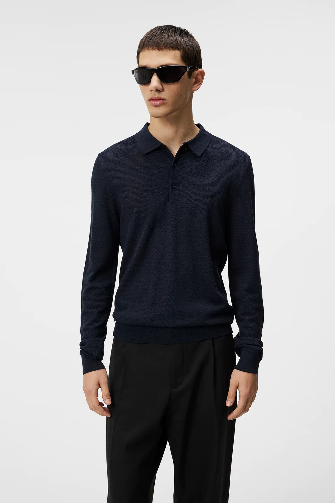 Rowan Structure LS Polo, Navy