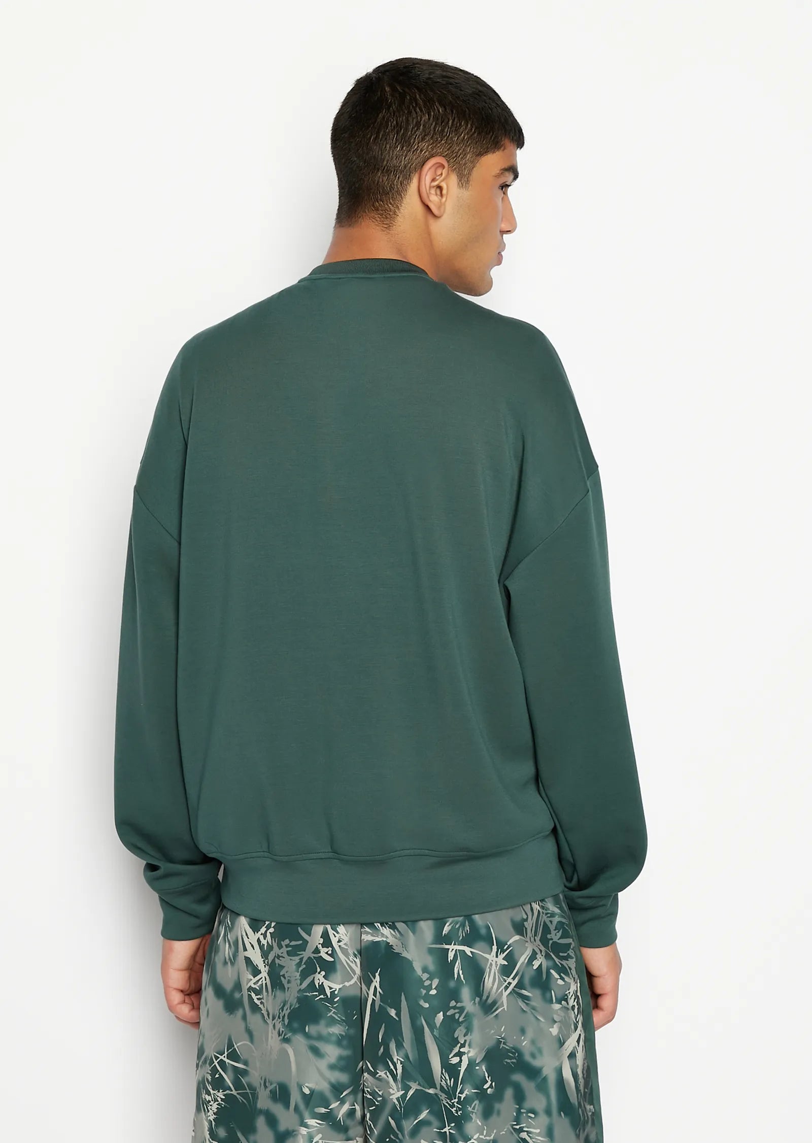 Man jersey sweatshirt, green gables