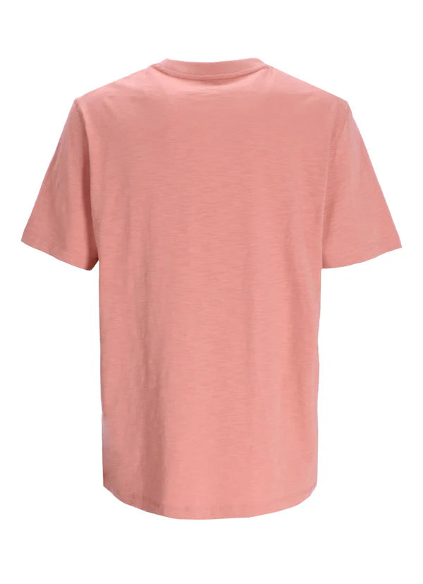 TE SLUB TEE, OPEN PINK
