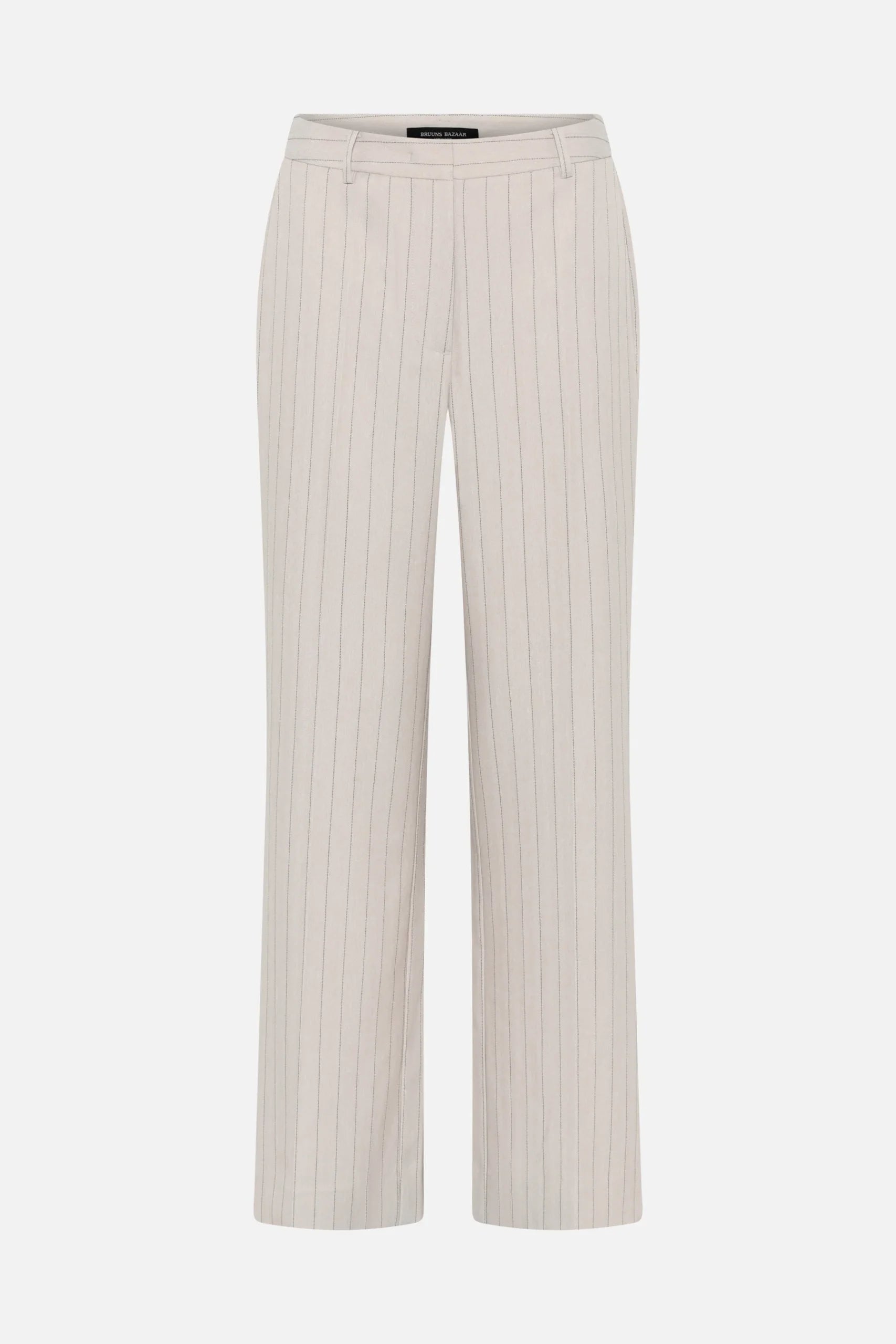 ApricotBBEleza Pants, Light Grey Stripes