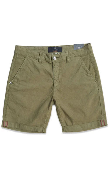TEO MILANO SHORTS, OLIVINE