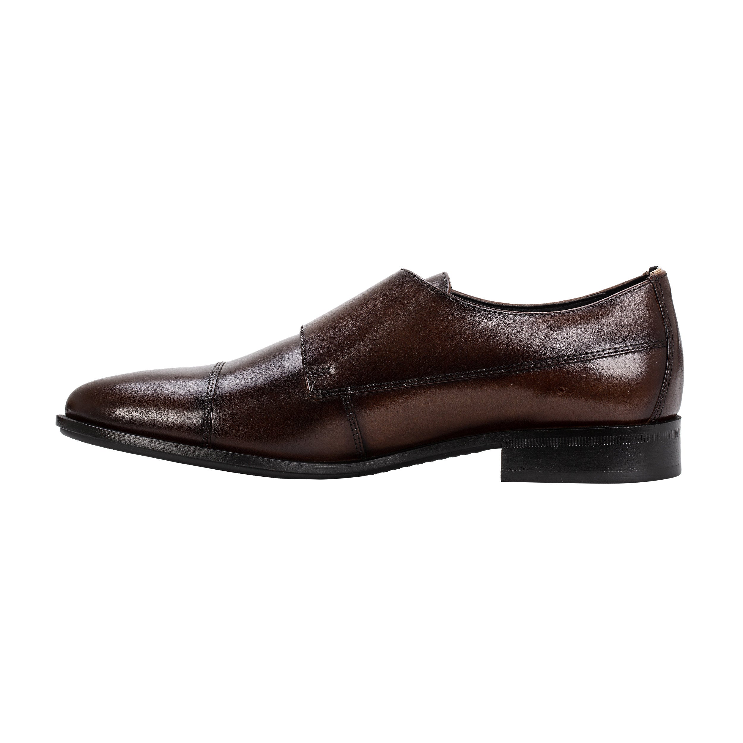 Colby Monk tcbu Shoes, Dark Brown