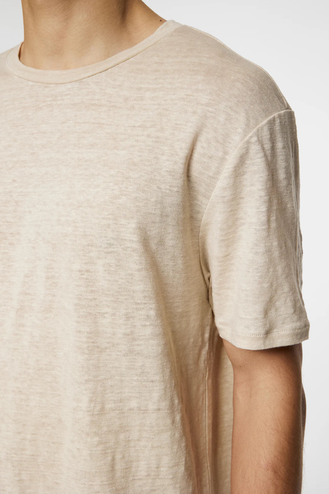 Coma Linen Tee, Moonbeam