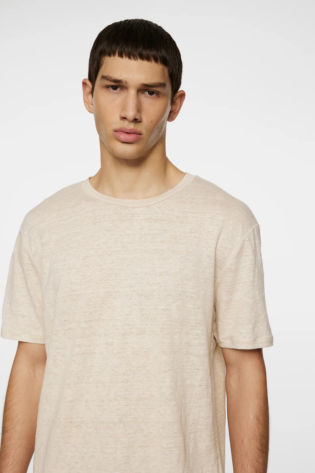 Coma Linen Tee, Moonbeam