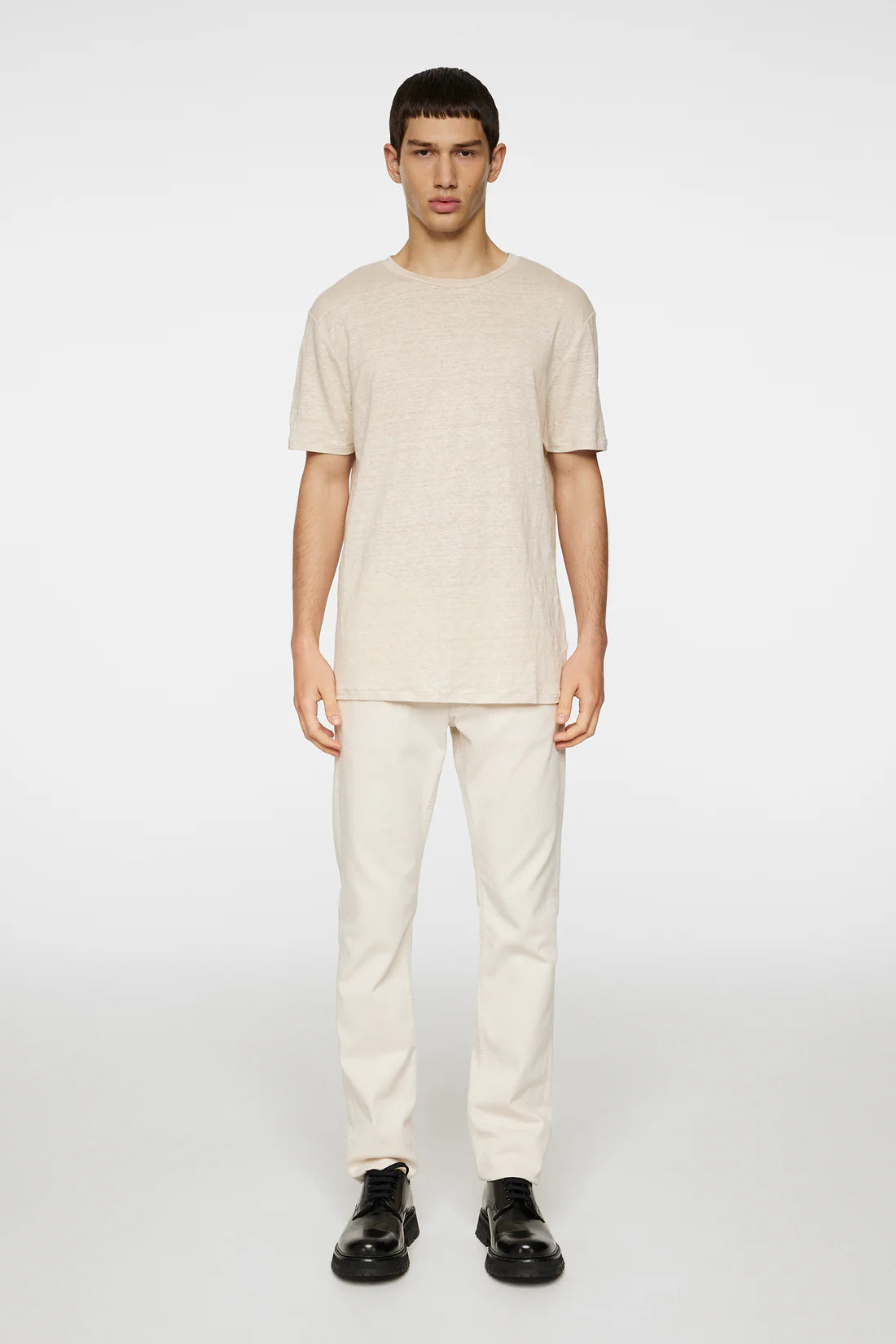 Coma Linen Tee, Moonbeam