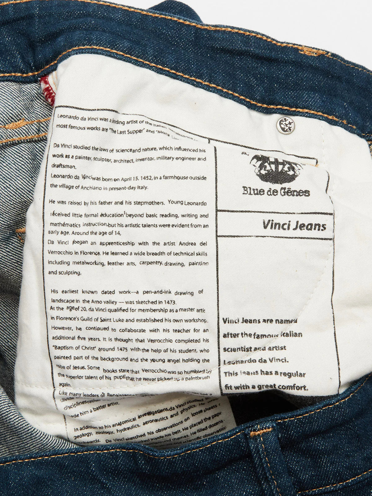 VINCI TOPAZ JEANS, RINSE WASH