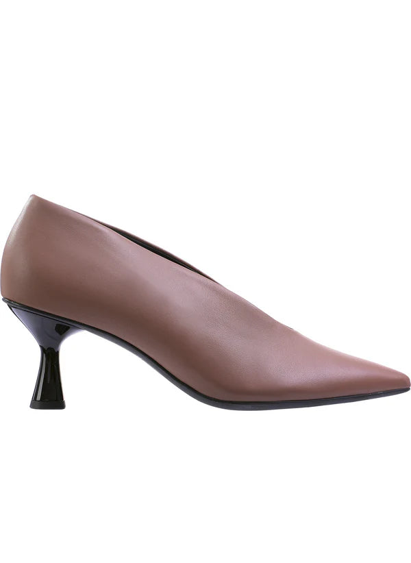 JIL PUMPS, DARK TAUPE